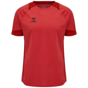 Hummel T-shirt à Manches Courtes Lead Poly True Red 164 cm Garçon,Fille