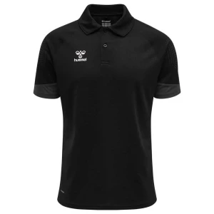 Hummel Polo à Manches Courtes Lead Functional Black 152 cm Garçon,Fille