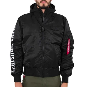 Alpha Industries Veste Ma-1 D-tec Se Black / Reflective M Homme