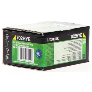 Lexmark Toner 70c2hye Corporate Yellow One Size unisex