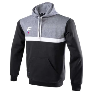 Force Xv Sweat-shirt à Zip Mediane Black / Grey 128 cm Garçon,Fille