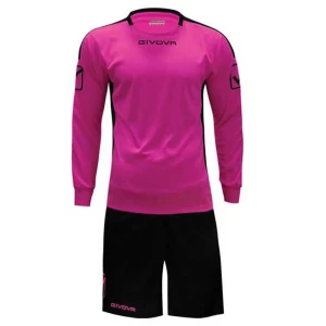 Givova Ensemble à Manches Longues Hyguana Fuxia / Black 2XL Homme