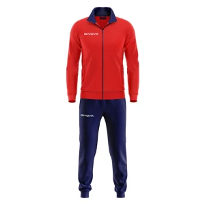 Givova Survêtement Torino Red / Blue L Homme