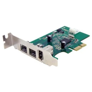 Startech Carte Réseau Firewire Pcie Icusb2322x Silver / Green One Size unisex