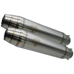 Gpr Exhaust Systems Silenciador Homologado Deeptone Inox Cafè Racer Silencer Without Link Pipe K 1100 Lt 92-99 Silver / Silver Homologated