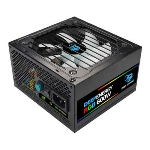 Coolbox Alimentation Semi-modulaire Deepenergy 600w Rgb Black One Size unisex