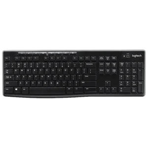 Logitech Clavier Sans Fil K270 Espagnol Black One Size unisex