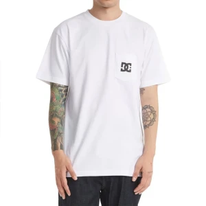 Dc Shoes T-shirt à Manches Courtes Dc Star Pocket White S Homme
