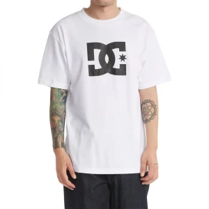 Dc Shoes T-shirt à Manches Courtes Dc Star White 2XL Homme