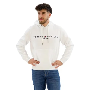 Tommy Hilfiger Sweat à Capuche Mw0mw11599 White XL Homme