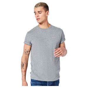 Superdry T-shirt à Manches Courtes Vintage Logo Embroidered Noos Grey Marl L Homme