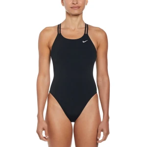 Nike Traje De Baño Hydrastrong Solids Spiderback Black US 34