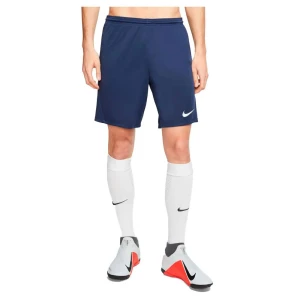 Nike Short Dri Fit Park 3 Knit Midnight Navy / White L Homme