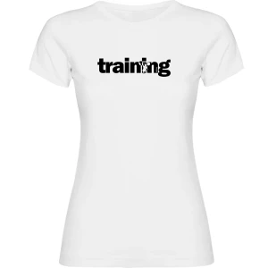Kruskis T-shirt à Manches Courtes Word Training White S