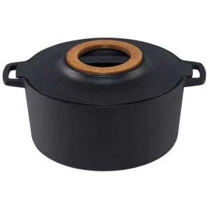 Fiskars Casserole Norden 6l 23 Cm Black One Size