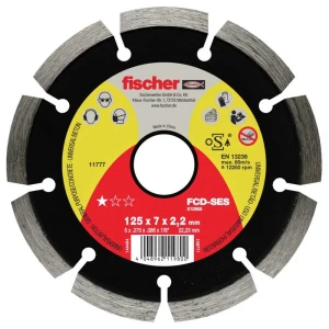 Fischer Group Disque De Coupe Pour Pierre Fcd-ses 115x2.0x22.23dia 512853 Grey One Size