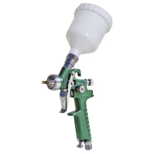 Mota Herramientas Mini Pistola De Pintura P800 0.8 Mm Green / White One Size
