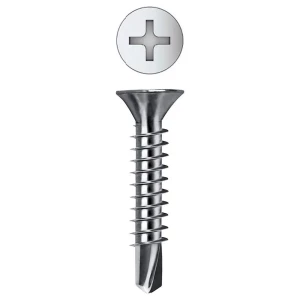 Celo Tornillo Autorroscante Avellanado Estrella Zinc 7504p 5.5x32 Philips 250 Unidades Silver One Size
