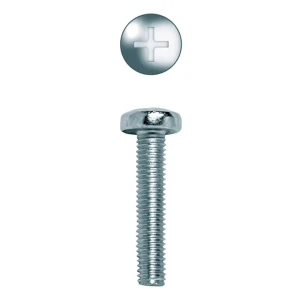 Celo Vis Métrique à Tête Ronde 7985 6x50 Mm Philips Pan 100 Unités Silver One Size
