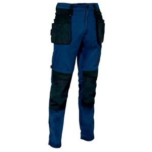 Cofra Pantalones De Trabajo Kudus Navy Blue / Black 46