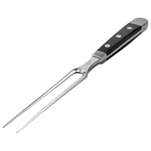 Gude Tenedor De Carne Alfa 18 Cm Silver / Black One Size