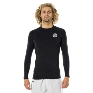 Rip Curl T-shirt Thermique à Manches Longues Thermopro Black L Homme