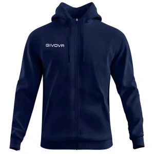 Givova Sweat-shirt à Zip 500 Blue XL Homme