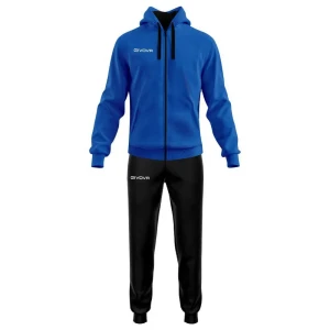 Givova Survêtement King Light Blue / Black 4XL Homme