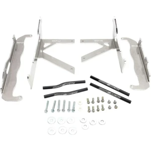 Moose Hard-parts Protector De Radiador Aluminium 11-6017 Honda Crf 450r 17-18 Silver One Size
