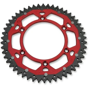 Moose Hard-parts Corona Trasera 520 Aluminium&steel Beta/honda/yamaha Red 48t