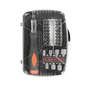 Black & Decker Juego De Destornilladores A7062-xj Orange / Black / Silver One Size
