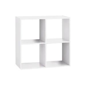 Atmosphera Étagères Carrées 67.6x32x67.6 Cm 4 Étagères White One Size