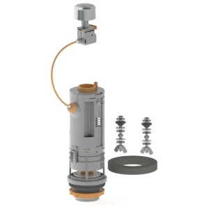 Prhie Components Déchargeur à Double Réservoir Niagara Grey / Orange One Size