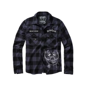 Brandit Chemise à Manches Longues Motörhead Black / Grey 7XL Homme