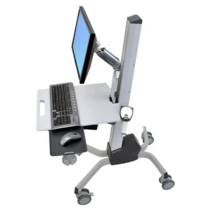 Ergotron Chariot Pour Ordinateur Neo-flex 22´´ Max 11.8kg Grey One Size unisex