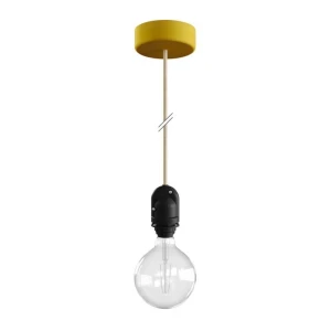 Creative Cables Suspension Luminaire Eiva 1.5 M Mustard One Size