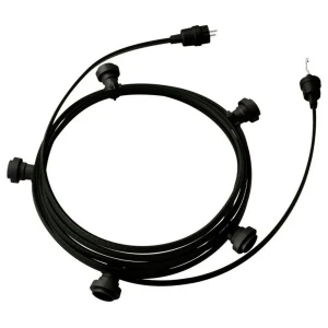 Creative Cables Guirlande Lumineuse Lumet System 7.5 M 5 Pièces Black One Size