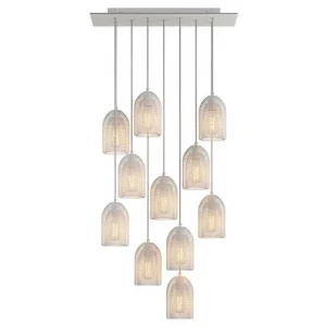 Creative Lámpara Colgante Rose-one Xxl Ghostbell 11 Falls With Light Bulb Matte White One Size