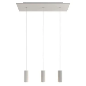 Creative Cables Suspension Luminaire Rose-one Xxl Tub E14 Matte White One Size