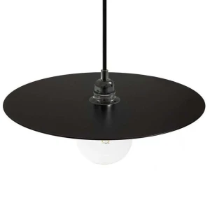 Creative Cables Lampe Suspendue Avec Ampoule Textile Ellepi Oversize 1.2 M Black One Size