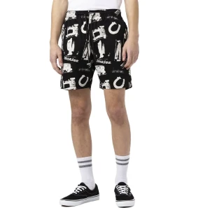 Dickies Short 100 All Over Print Black XL Homme