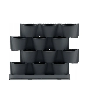 Prosperplast Pot De Fleur Cascade Garden Vertical 68.5x19x54.6 Cm Anthracite One Size
