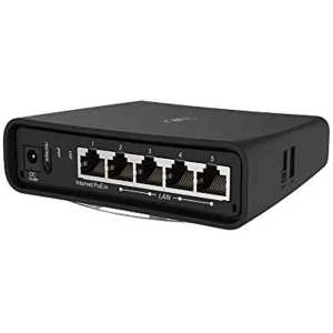 Mikrotik Switch Rbd52g-5hacd2hnd-tc Black One Size unisex