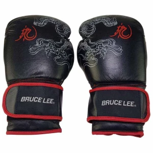 Tunturi Gants De Combat Bruce Lee Dragon Black / Red 16 oz