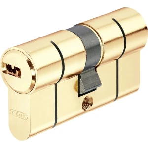 Abus Cylindre De Serrure De Porte D66 Mm 40+40 Mm Profile Gold One Size