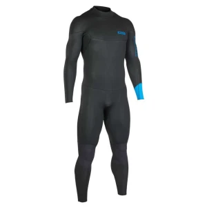 Ion Combinaison Néoprène à Manches Longues Avec Fermeture éclair Dans Le Dos Base 4/3 Mm Black 4XL Homme