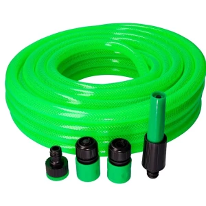Edm Kit De Manguera De Jardín 74060 15 M Green One Size