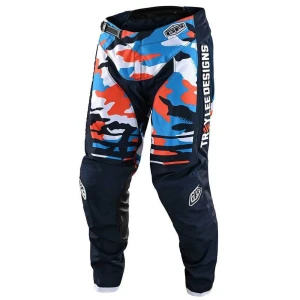 Lee Pantalones Off-road Gp Formula Camo Navy / Orange 4-5 Años