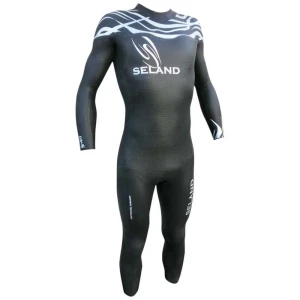 Seland Traje De Neopreno De Manga Larga Triathlon S 40 Airprene Black / Silver M
