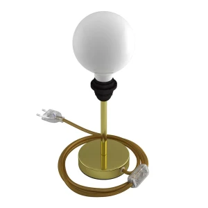 Creative Lámpara De Mesa Alzaluce Sin Pantalla 15 Cm Brass EU Plug